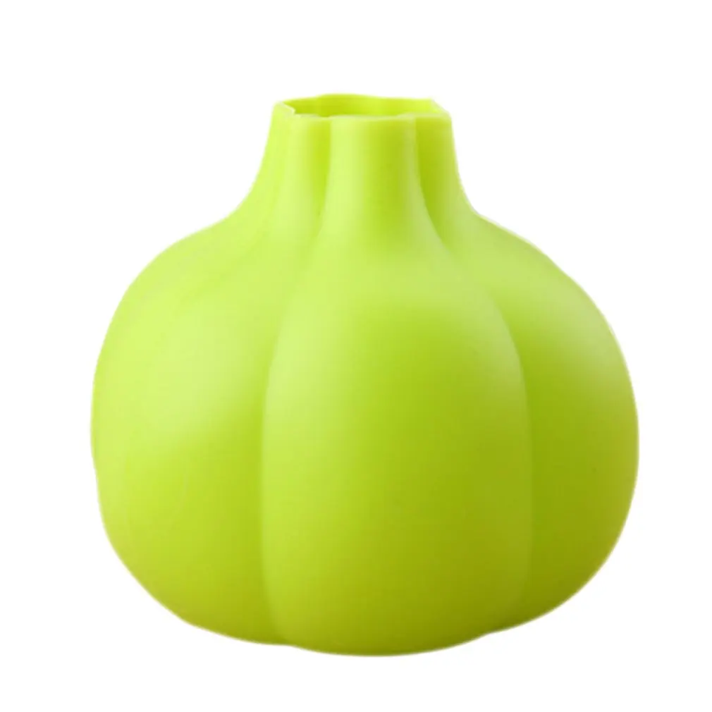 

New Silicone Garlic Press Garlic Crusher Kitchen Accessories Presses Soft Peeled Garlic Stripping Tool Food Grade Kitchen Tools