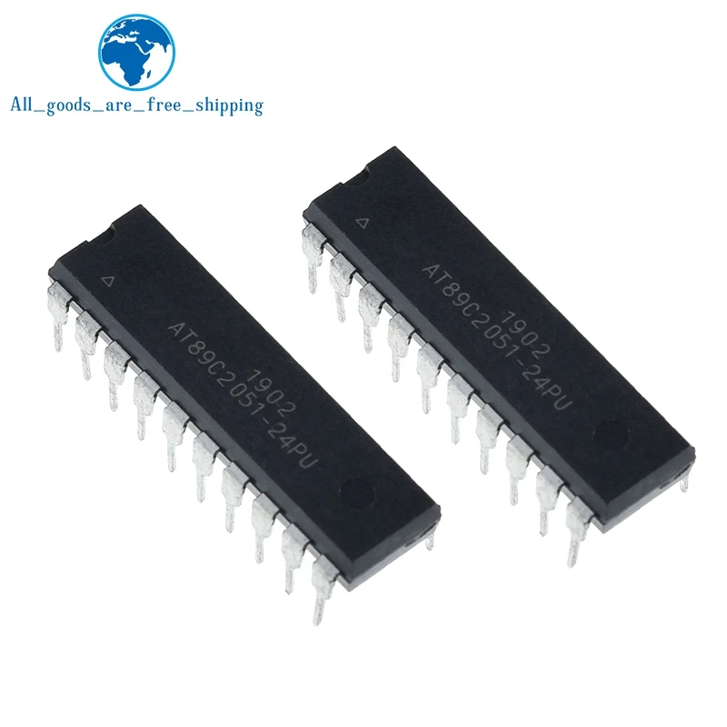 AT89C2051-24PU AT89C2051 DIP-20 импортировать новые товары для дома в наличии | Электронные