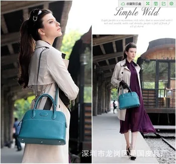 

Spring and Summer 2020 New Embossed Leather Shoulder Bag Handbag Shell Bag Hand Bag Baolai Bag