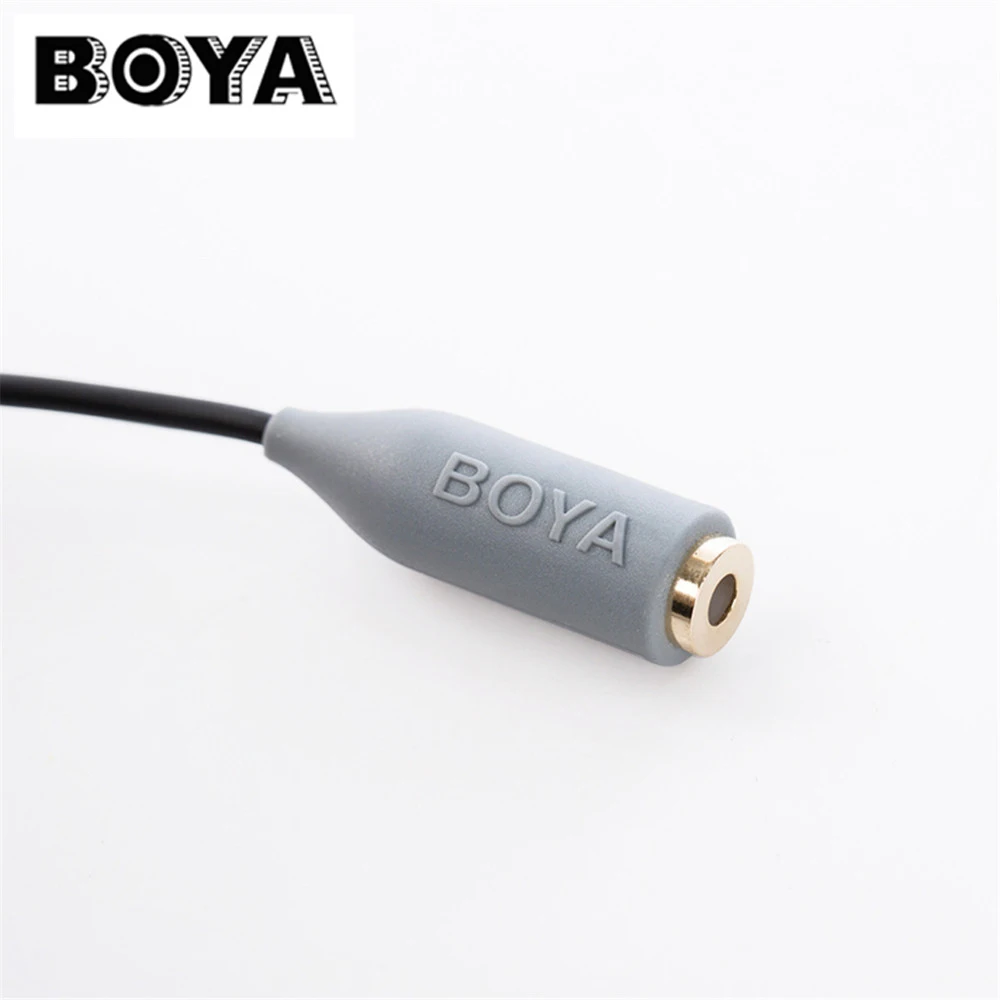 BOYA BY CIP2 3 5 мм к TRRS TRS адаптер для кабеля микрофона iPad iPod Touch iPhone|Микрофоны| |