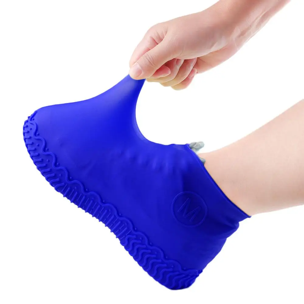 Водонепроницаемые бахилы Cubre Zapatos Impermebles силиконовые чехлы для обуви защита от