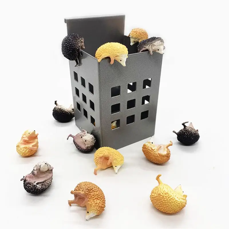 

3PCS Japan Capsule Toys Mini Hedgehog Model Figures Cute Pets Gashapon Desktop Kids Toy