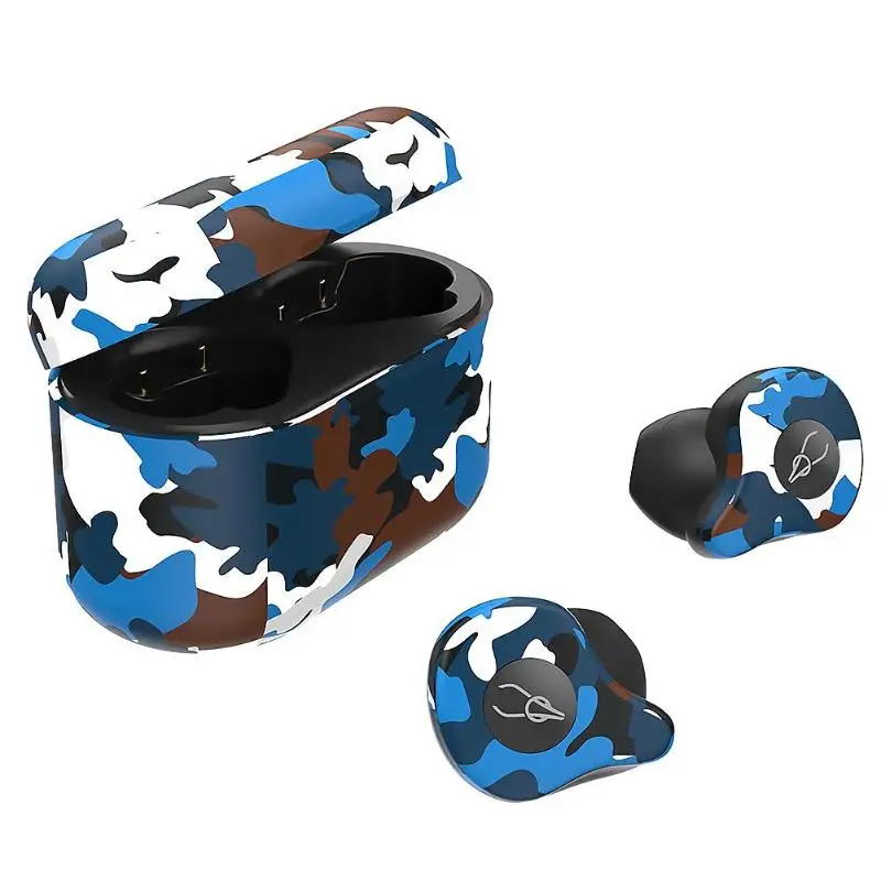 Sabbat X12 Pro Наушники-вкладыши TWS с Беспроводной Bluetooth 5,0 Наушники камуфляжные спортивные стерео Hi-Fi наушники Шум Снижение гарнитура с микрофоном