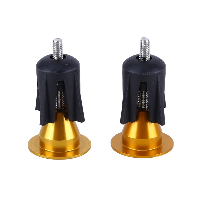 

1Pair Bike Handlebar Cap Bicycle bar end accessories Aluminum Alloy Bike Handlebar End Lock-On Plugs Bar Covers Bicycle Parts