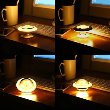 

Wireless 360° Rotation Induction Human PIR Motion Sensor Night Warm Light 360° Rotation Light Night Warm Light