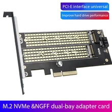 Aliexpress - PCI-E to M.2 NVME NGFF Riser Card M Key/B Key Hard Disk Drive Adapter Desktop HDD Expansion Card for Mac Linux Windows