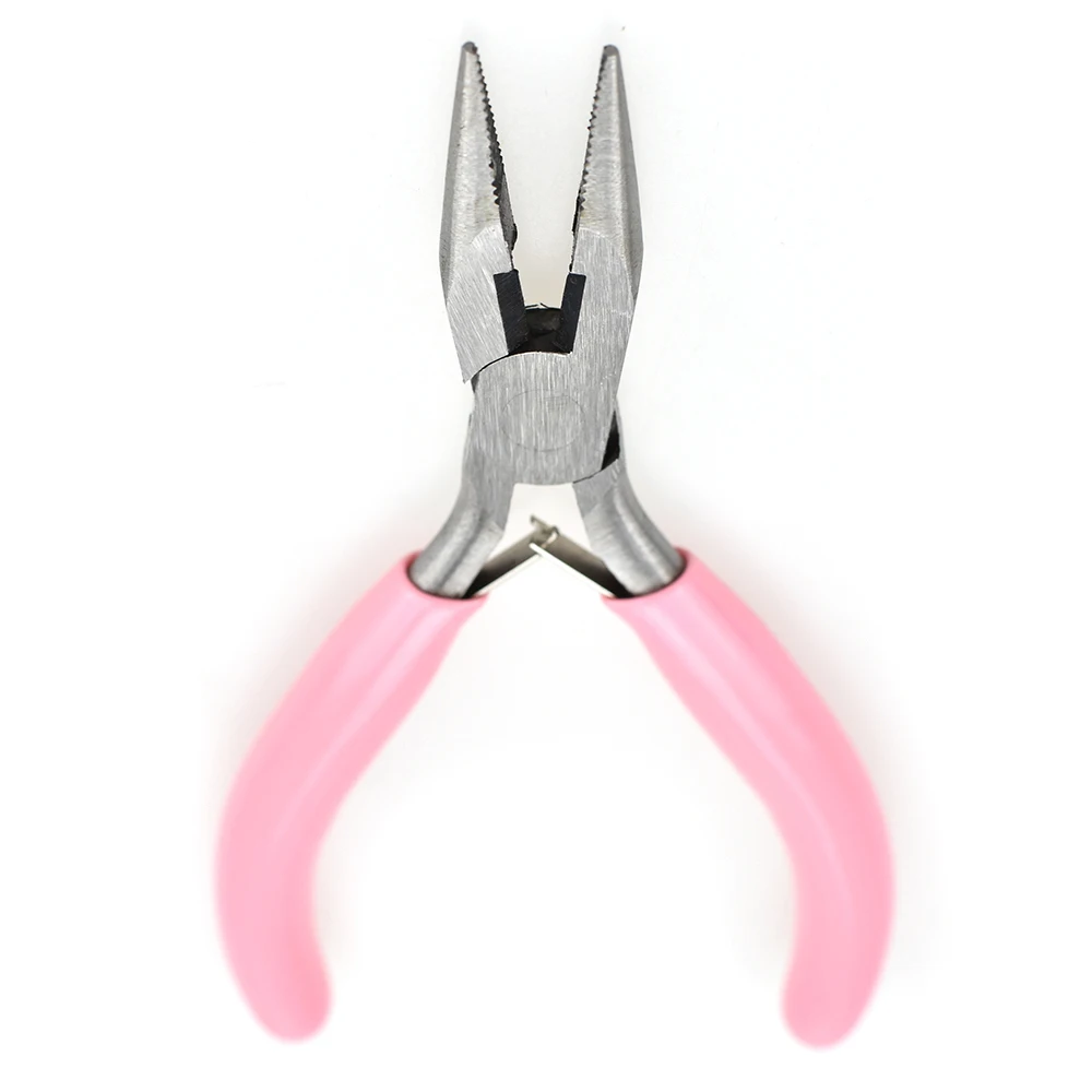 

Pink Mini Cutting Wire Pliers Multifunctional Hand Tools Jewelry Pliers Fit Beadwork Repair Beading DIY Handmade Making Tools