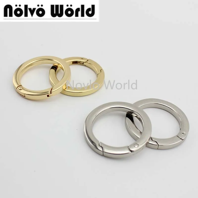 Nolvo World 30 шт. 3 вида цветов 25 мм 1 дюйм 32 дюйма 2 кольцо с открывающимися краями сумки