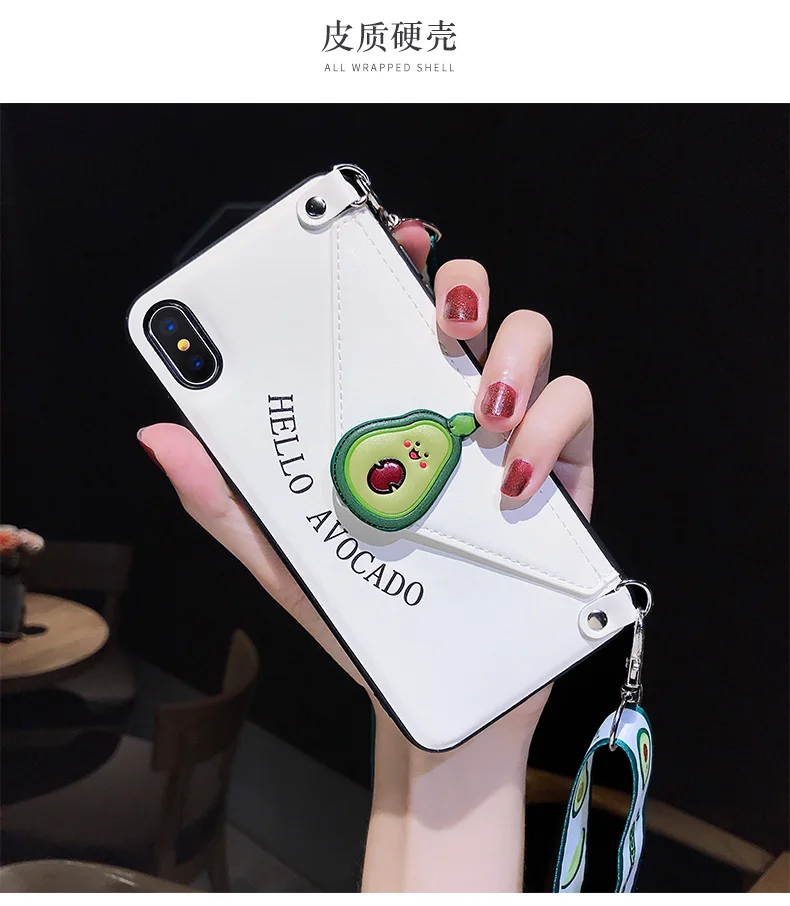 Модный ремешок через плечо кошелек чехол для телефона для iPhone 11 XS MAX XR X 7 8 6 6S Plus кожаный Слот для карт с плечевым ремнем