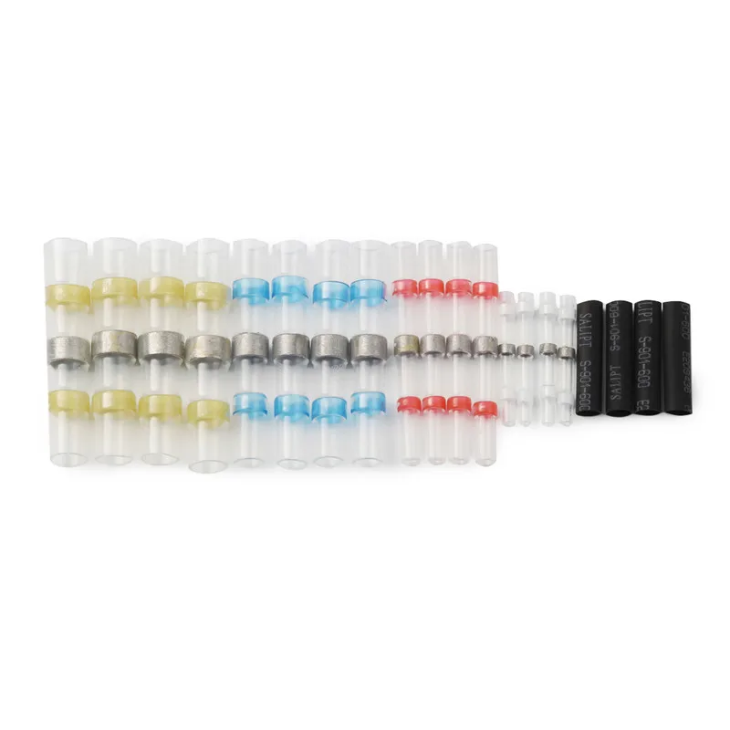 500PCS-Heat-Shrink-Solder-Sleeve-Seal-Electrical-Waterproof-Insulated-Wire-Connectors-Butt-Terminals-Fast-connect-Shrink