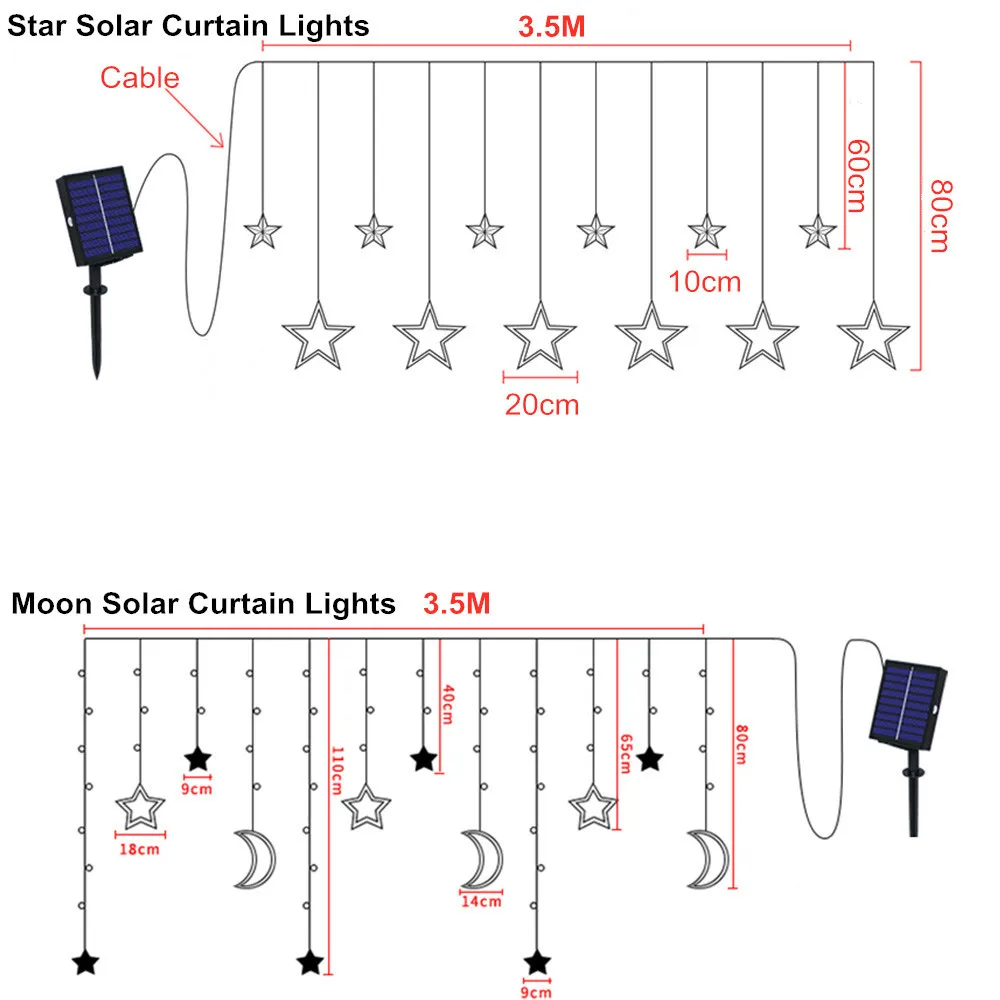 solar star lights