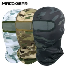 Уличная камуфляжная тактическая маска для велоспорта, Балаклава для лица, велосипедная маска для катания на лыжах, велосипеде, сноуборде, Спортивная накидка для пеших прогулок, военная шапка для мужчин и женщин