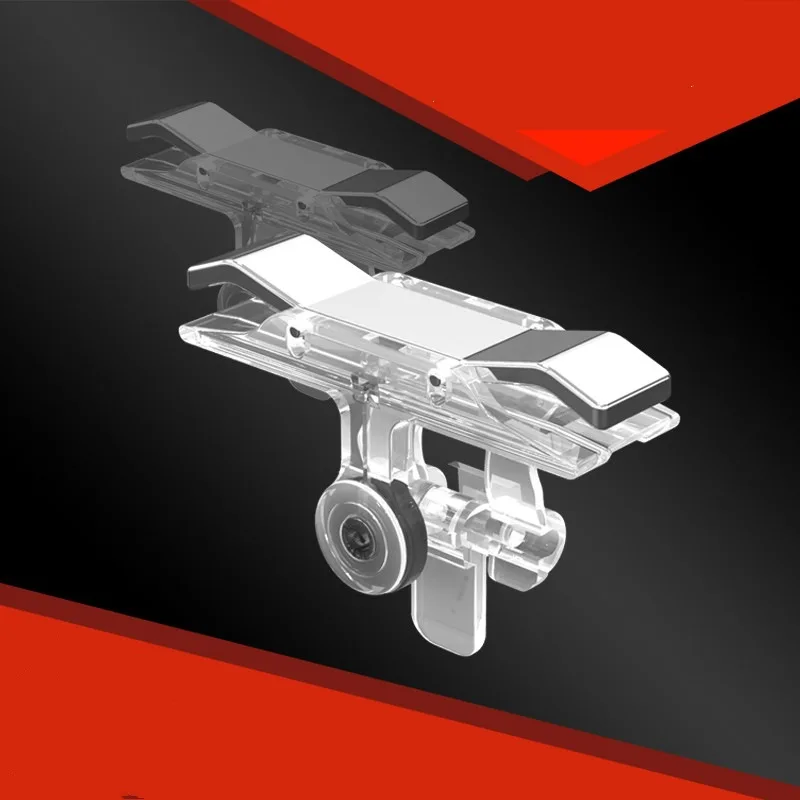 Metal ABS For PUBG Game Controller Mobile Phone Gamepad Mobile Joystick Trigger Aim Shooting L1 R1 Key Button For IPhone Android