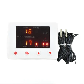

617A Solar Temperature Difference Comparison Controller Hot Water Return Water Circulation Thermostat Water Pump