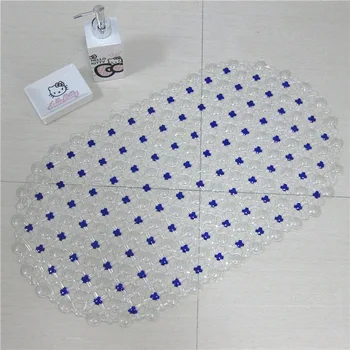 

Bathroom Shower Mat PVC Transparent Safety Bathtub Bath Mats Anti Slip Toilet Rug Home Decoration tapetes para bano DW247