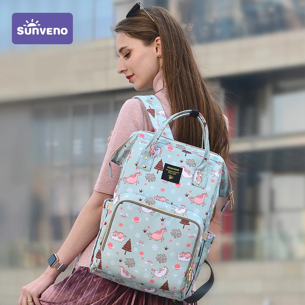 Low Price Backpack Baby Nappy-Bag Mommy Travel Large-Capacity Designer Sunveno Care Fashion  3VjyK5JV