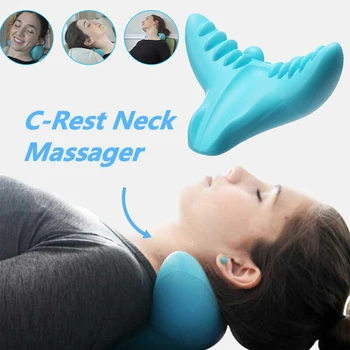 

New Authentic Pillow Release Tension Comfortable C-Rest Neck Massage Neck and Shoulder Correction Pain Relief