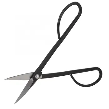 

Straight Curved Thinning Shears Clippers For DogsHair Cutting Tools Kit Clad Steel Bonsai Scissors Bonsai Shear Long