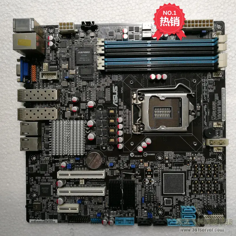  ASUS P9D-MH/10G-DUAL Socket 1150 Intel C224 server motherboard comes with dual 10G network card