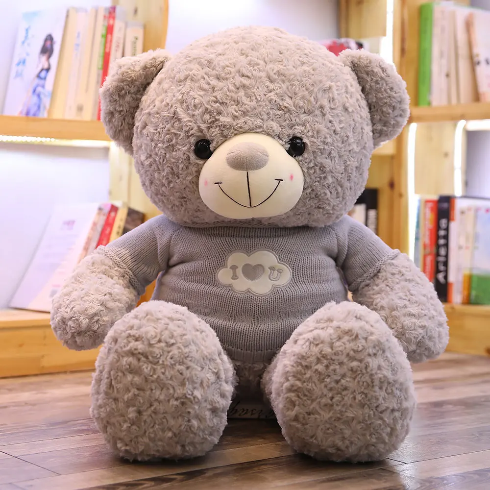 

Large Size Plush Toy Bear Doll Birthday Gift Graduation Gift Cloud Sweater Bear Doll