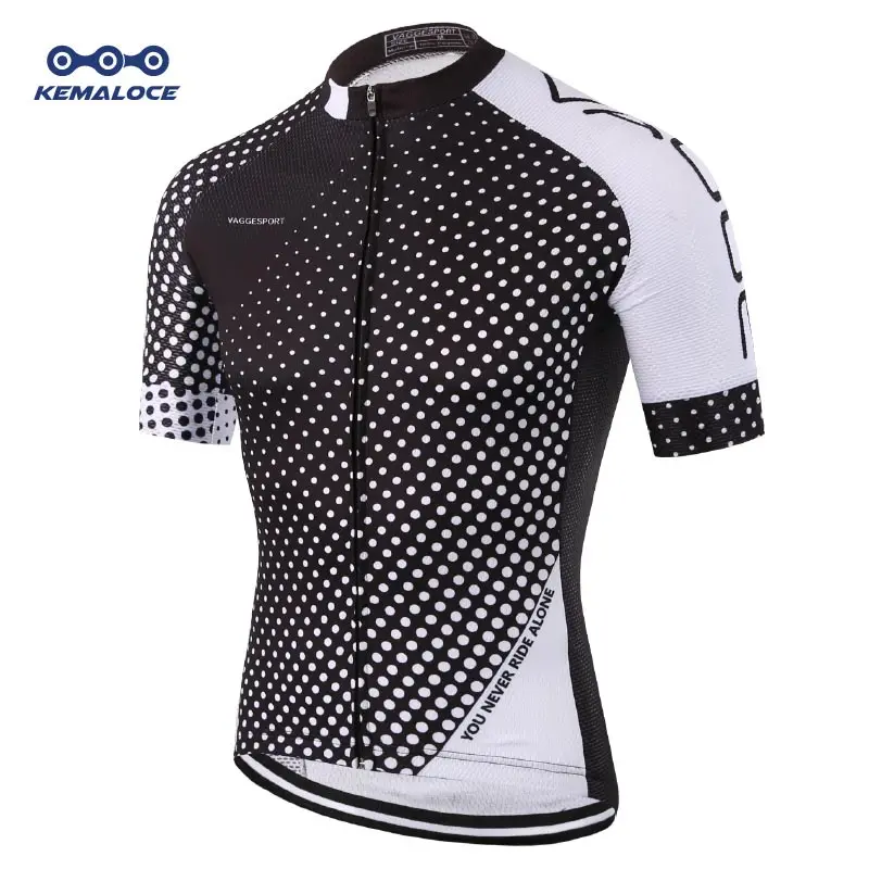 thumbnail image 1 of Camiseta de ciclismo KEMALOCE Coolmax Plain MTB Equipment Retro Pro Bike Camisetas Dry Fit Cool High Visibility Ropa de ciclista Camisetas, 1 of 5