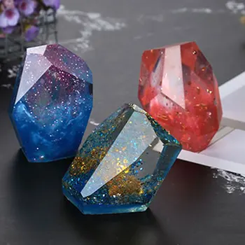 

Transparent Silicone Mold Dried Flower Resin Decorative Craft DIY stone Mold cutting shape Type epoxy resin molds for jewelry