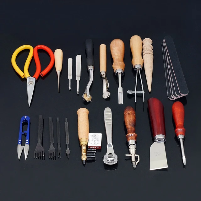 Leather Craft Tools Set Professional  Professional Leather Craft Tools Kit  - Leather - Aliexpress