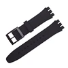 Silicone Strap 16mm 17mm 19mm 20mm for Swatch Watch Band Soft Rubber Replacement Watchband Wrist Bracelet Accessories for SWATCH ► Photo 2/6