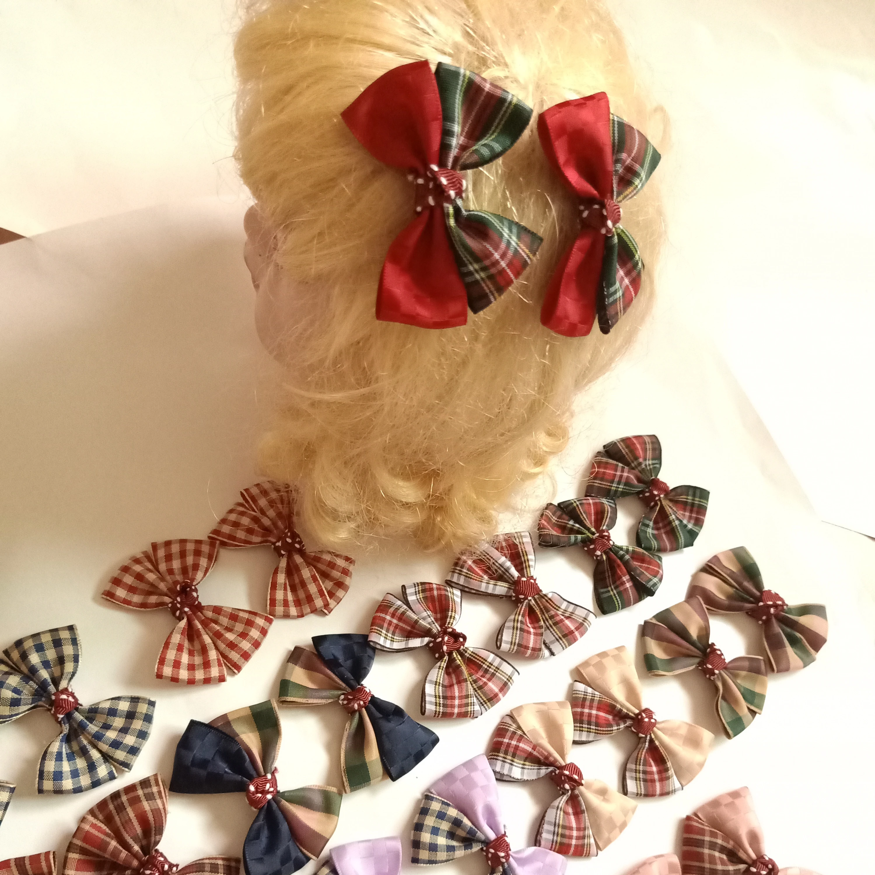 

2PC/set hair bows Kids Girls Hair Accessories Clips Hairpins Boutique Hairclips Hairgrips barrettes Handmade Princess Headwear