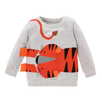 

Jumping Meters 2-7T New Arrival Sweatshirts for Baby Cotton Clothes Autumn Winter Animals Sport Shirts Kids Tops
