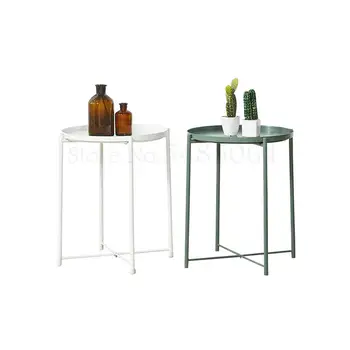 

Gladen Tray Table Table Wrought Iron Side Table Coffee Table Multicolor Sofa Side Table Iron Round Table