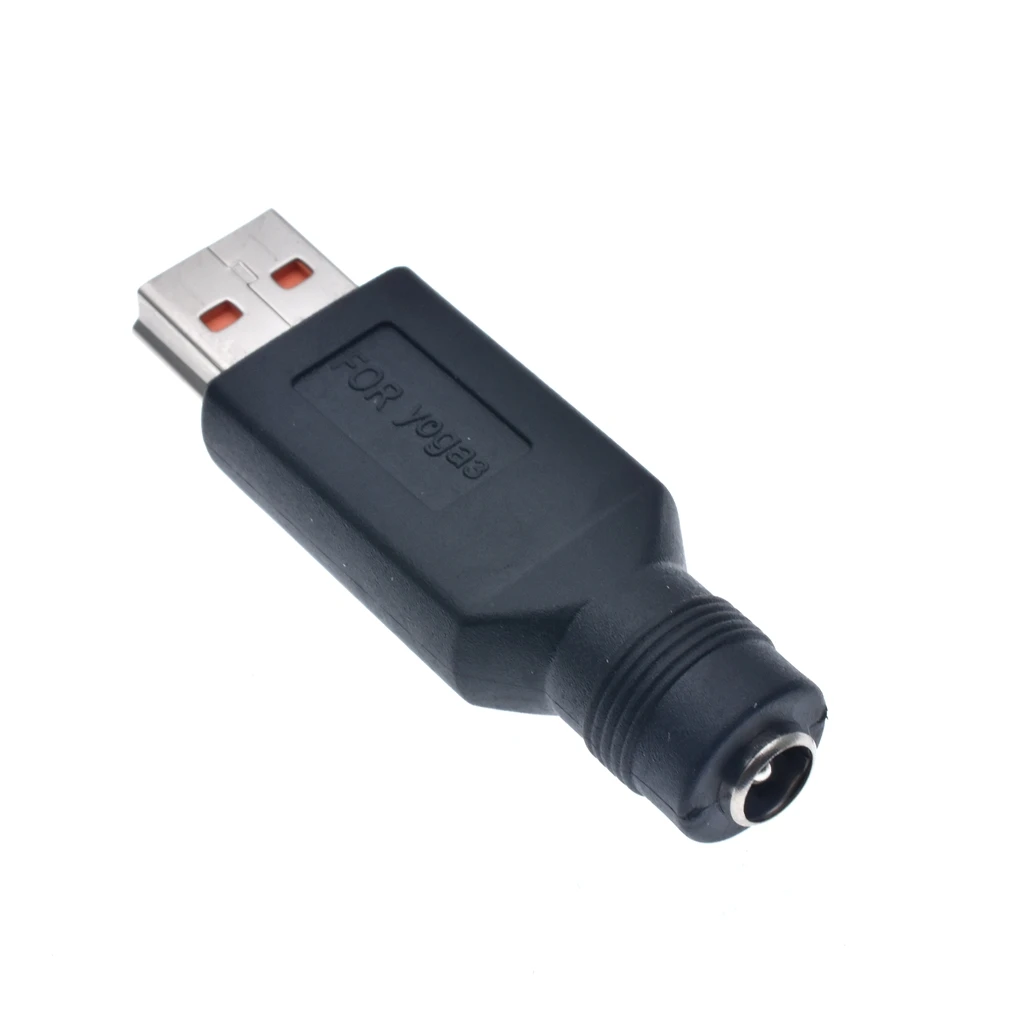 Адаптер питания постоянного тока 5 5x2 1 мм Переходник с женским на USB разъемом папа
