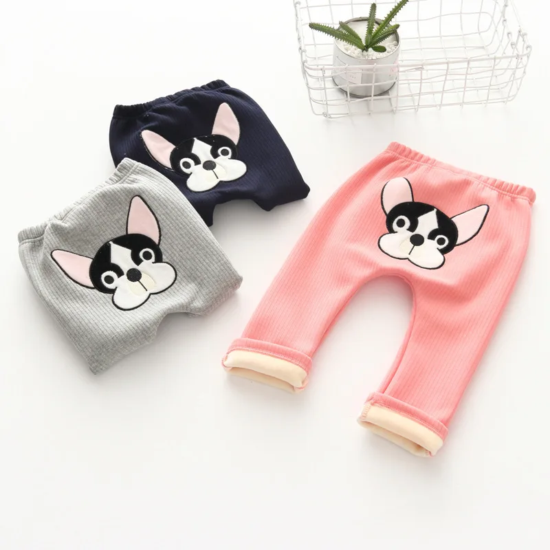 Можно выбрать код; коллекция 201 года; сезон весна-осень; стиль; корейский стиль; для мужчин и женщин; детские брюки с вышивкой и героями мультфильмов