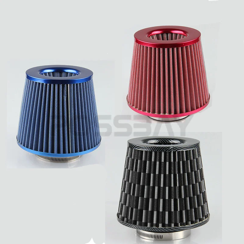 New Universal Auto Vehicle Car Air Filter Turbo Vent Cold Air Intake