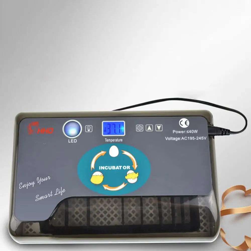 

12 Small Automatic Hatching Machine Chicken Duck Goose Quail Bird Home Incubator Direct Sales Photo Machine