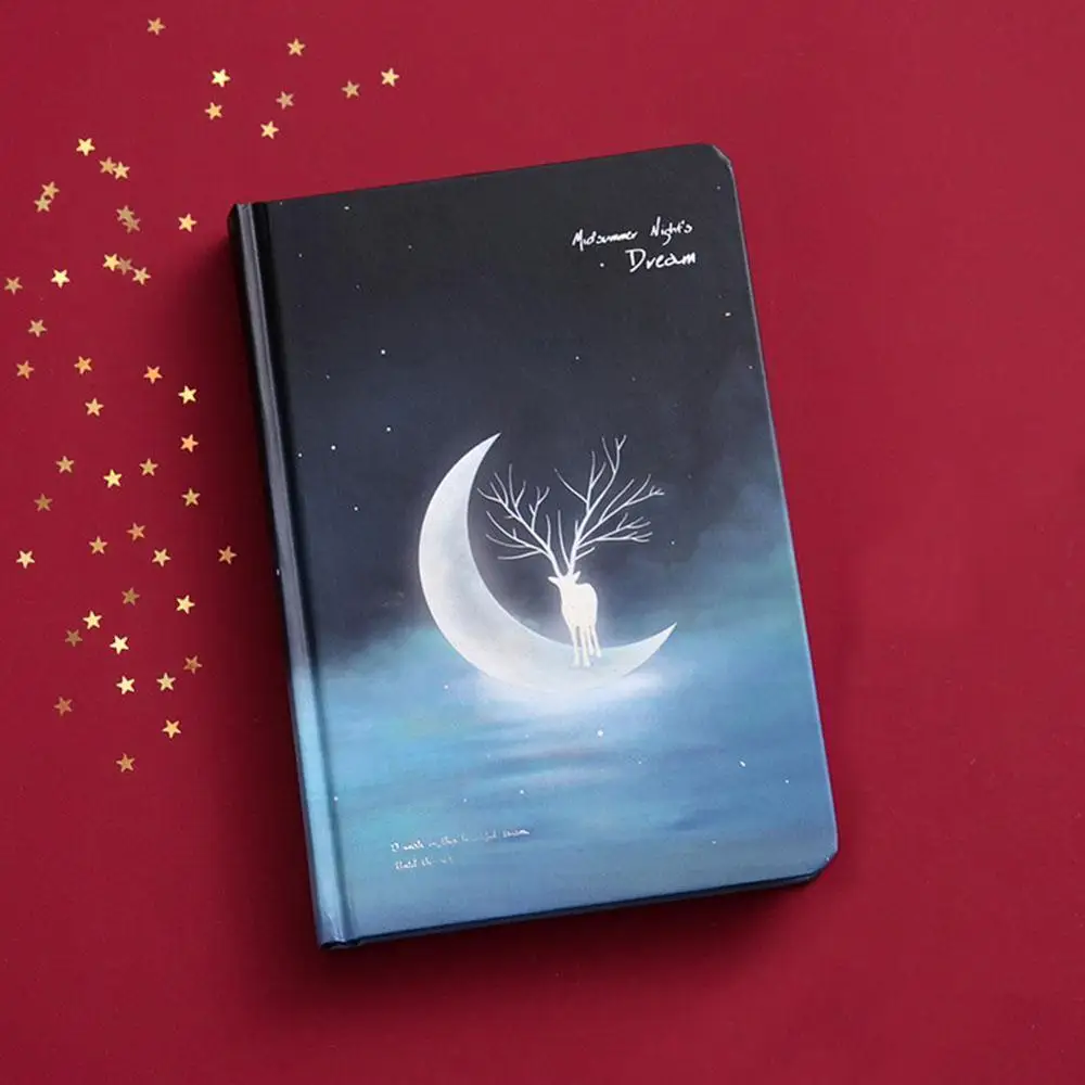 1PC Luminous notebook Notepad Book For Kids Korean Stationery creative Kawaii Journal Diary School office supplies | Канцтовары для