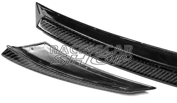 B TYPE Real CARBON FIBER 3PCS TRUNK BOOT SPOILER fit for MERCEDES BENZ W204 C-class 2007-2012