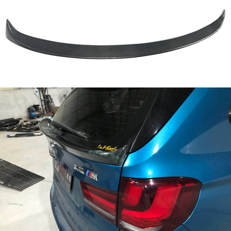 Задний спойлер F15 X5 из углеродного волокна для BMW 2015 2016 2017 2018 автомобильный