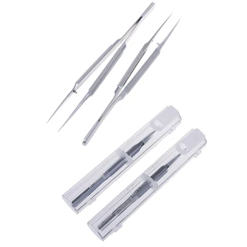 

Stainless Steel Professional Repair Precision Fingerprint Tweezers Motherboard Maintenance