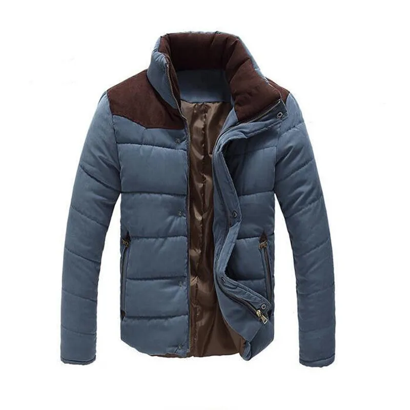 Dimusi jaqueta de inverno dos homens quentes случайные парки хлопок гола casacos masculino acolchoado casaco | Куртки -4001090272327
