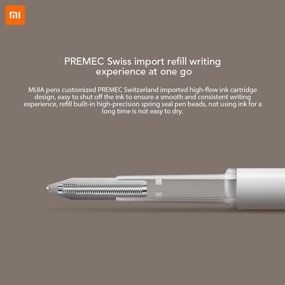 Xiaomi Pen with 0.5mm Swiss Refill for School