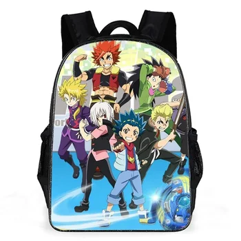 

New Beyblade Burst 16 Inch School Bags for Kids Boys School Backpacks Shoulder Bagpack Children Bookbag Satchel
