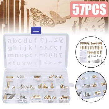 

57pcs Electric Soldering Iron Kit Wood Burning Pen Tip Pyrography Craft Tool Engraver Set for Woodworking Soldering