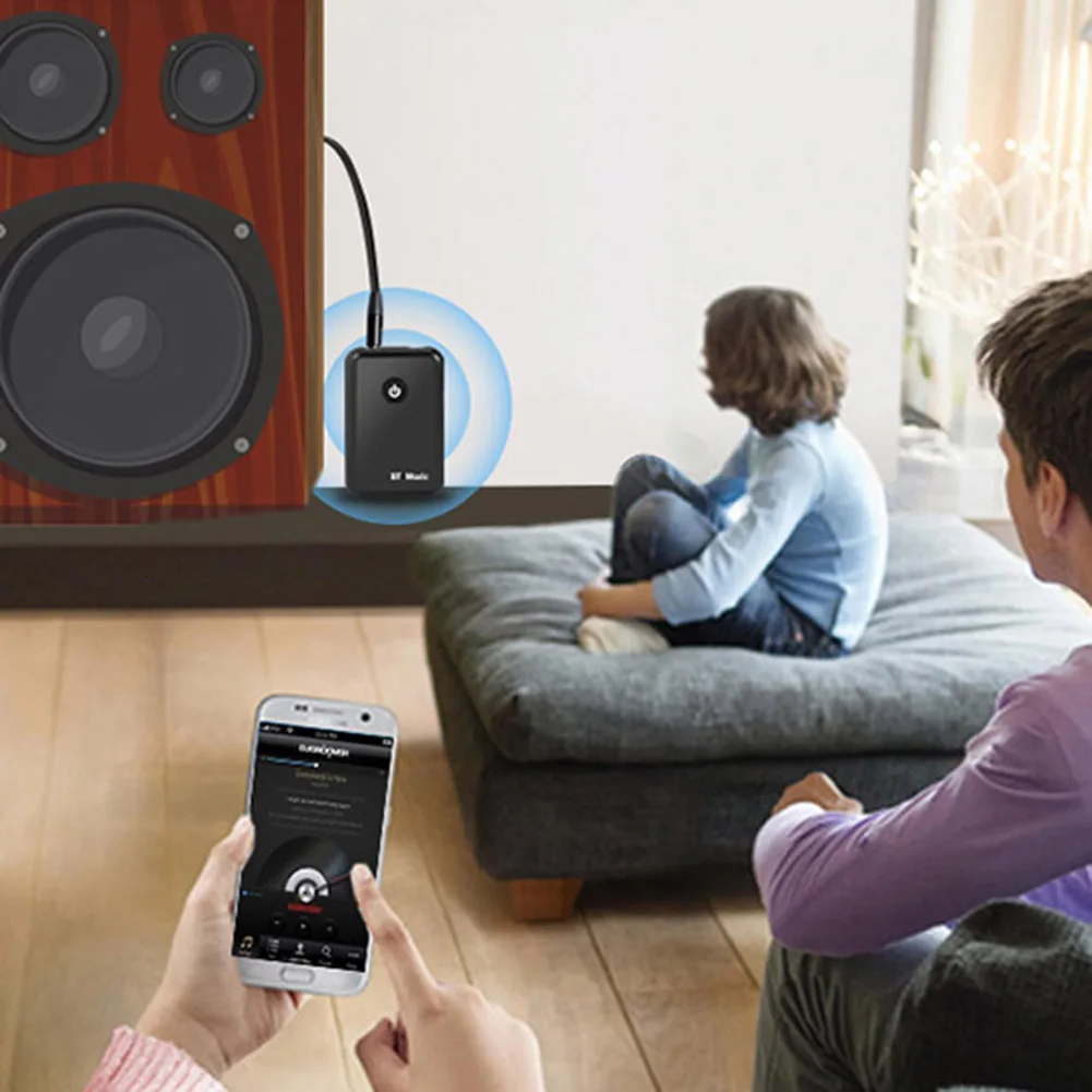 Портативный 2 в 1 3,5 мм Bluetooth 4,2 аудио музыкальный приемник передатчик адаптер