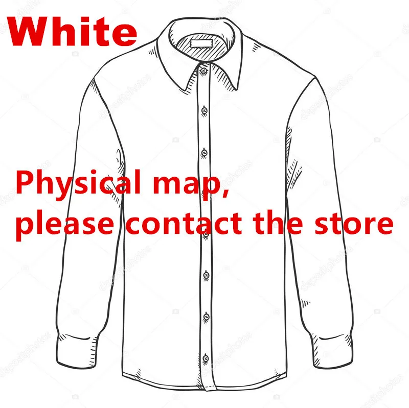 Бутик моды печати мужчин s повседневные рубашки с длинными рукавами дизайнеры Camisa Social Club наряды мужские рубашки с длинными рукавами - Цвет: White 2032