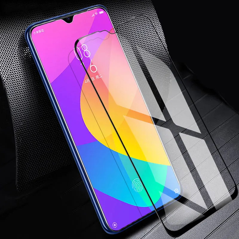 2 шт. для Xiaomi mi 9 Lite, закаленное стекло, Защита экрана для Xiaomi mi CC9 CC9E mi A3 Lite, Защитное стекло для экрана, полное покрытие