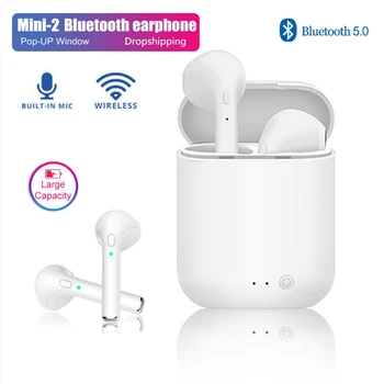 

Mini 2 TWS Bluetooth Headphones Wireless Earphones Mini Earbuds Sports Headset For Iphone Xiaomi Redmi Samsung Handsfree Case