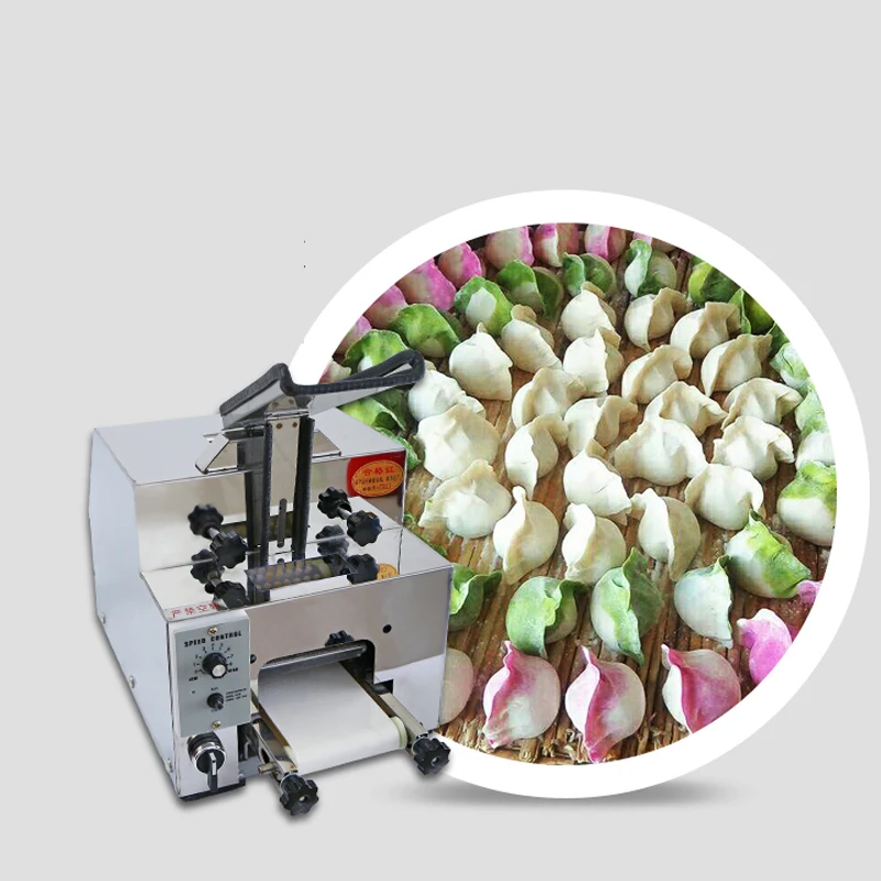 Electric Dumpling Wrapper Making Machine Ravioli Bun Wrapper Maker Automatic Commercial Dumpling Machine making dumpling machine stainless steel elecrtic automatic fold maker press molder dumpling machine dumpling maker equipment