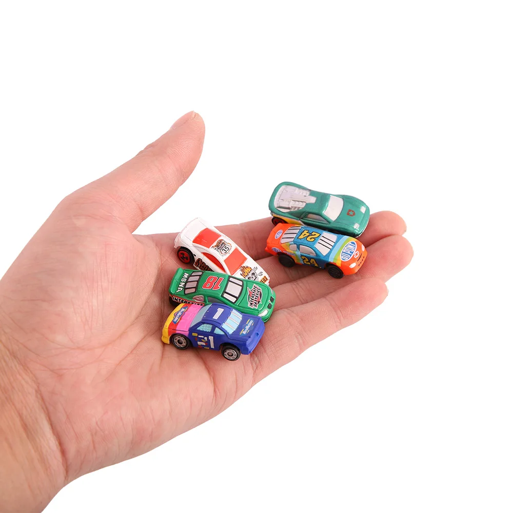 10PCS 1:150 N Scale Painted Car Toys Plastic Vehicle Diecast Miniature Machine Collection - Image 3