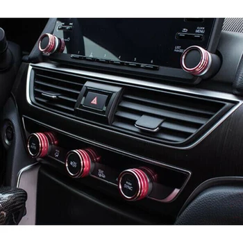 

Fit For Honda Accord 2018-2020 Decorative circle Red Interior Circle Trim